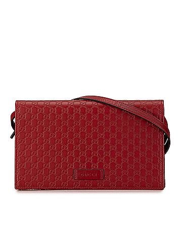 Gucci Microguccissima Wallet on Strap (view 1)
