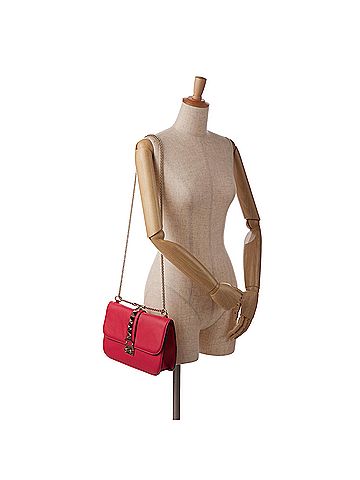 Valentino Small Rockstud Glam Lock Shoulder Bag (view 2)