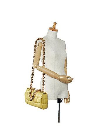 Bottega Veneta Nappa Intrecciato Padded Chain Cassette Satchel (view 2)