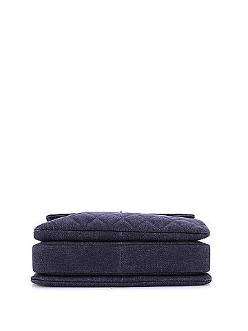 Chanel Trendy CC Top Handle Bag Quilted Denim Large (view 2)