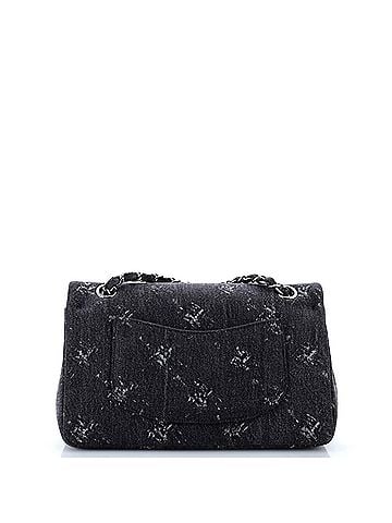 Chanel Classic Double Flap Bag Printed Denim Medium (view 2)