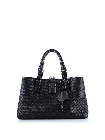 Bottega Veneta Roma Bag Intrecciato Nappa Mini (view 1)