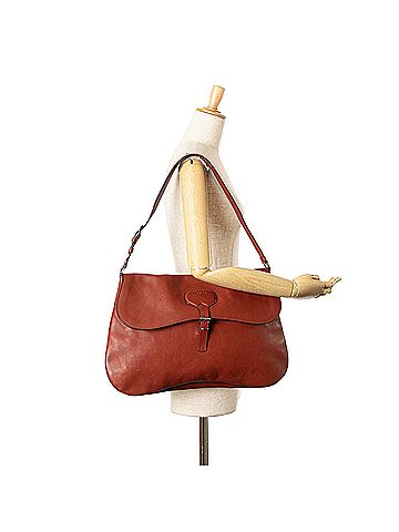 Prada Vitello Daino Flap Shoulder Bag (view 2)