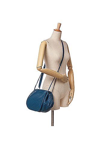 Bottega Veneta Nappa Intrecciato Flap Crossbody (view 2)
