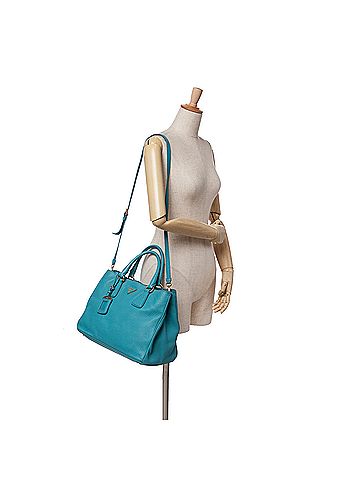 Prada Vitello Daino Open Convertible Tote (view 2)