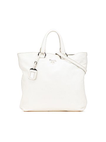 Prada Vitello Daino Open Convertible Tote (view 1)