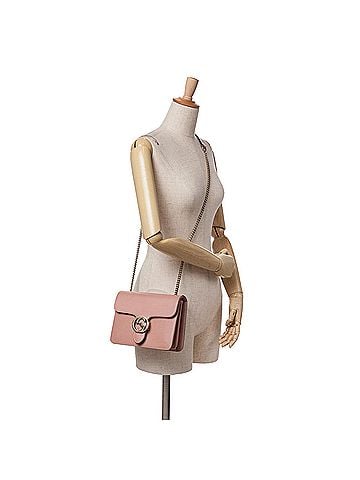 Gucci Small Dollar Calfskin Interlocking G Crossbody (view 2)