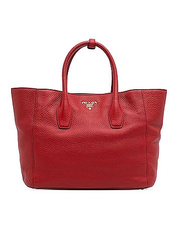 Prada Vitello Daino Open Convertible Tote (view 1)