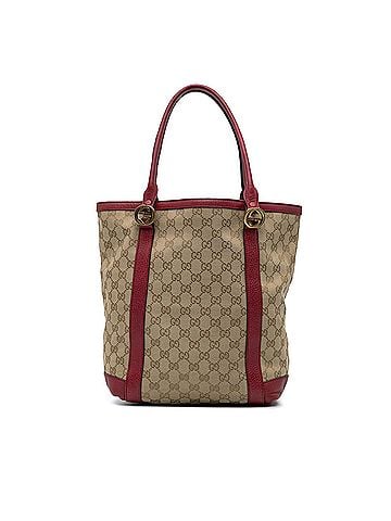 Gucci GG Canvas Twins Tote (view 1)