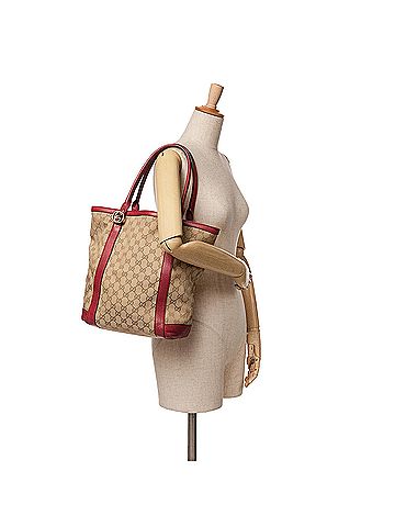 Gucci GG Canvas Twins Tote (view 2)