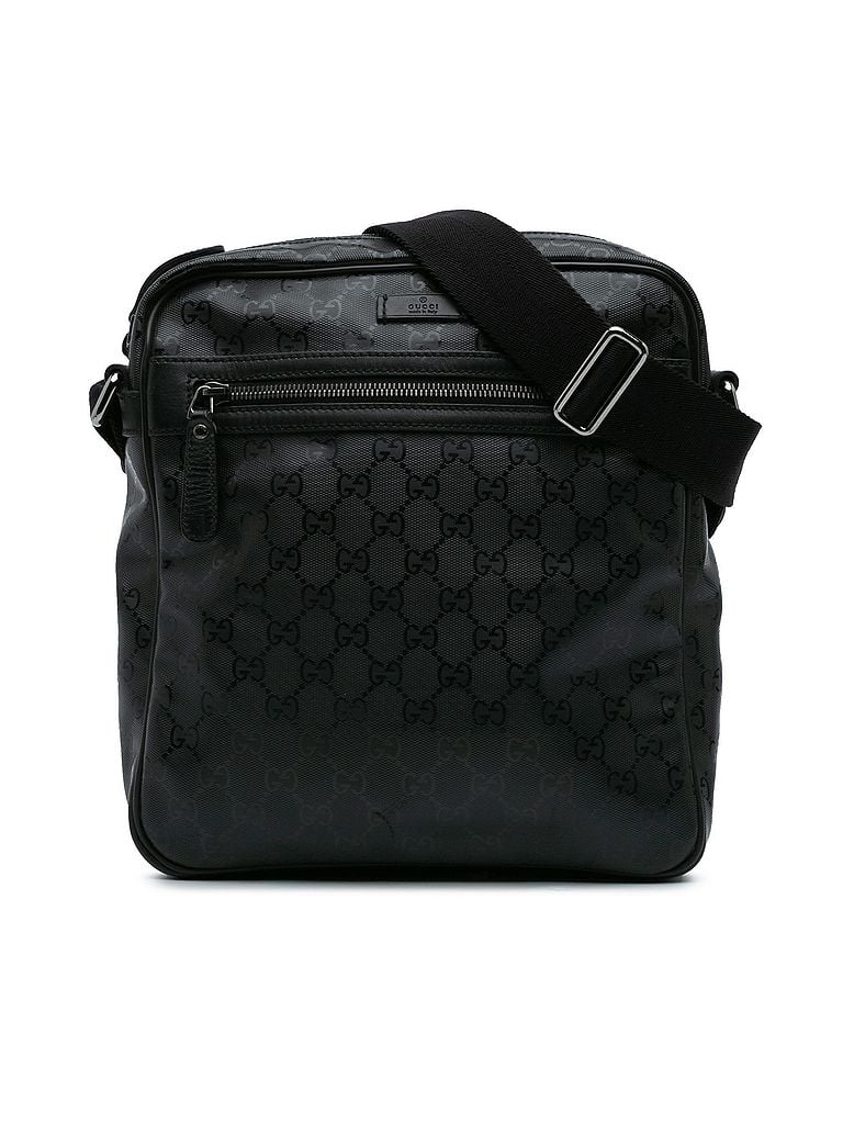 Gucci 100% Coated Canvas Black GG Imprime Crossbody One size - photo 1