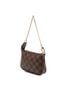 Louis Vuitton 100% Coated Canvas Brown Damier Ebene Mini Pochette Accessoires One size - photo 3