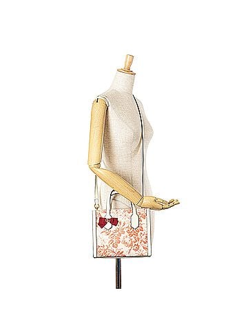 Gucci GG Ribbon Herbarium Satchel (view 2)