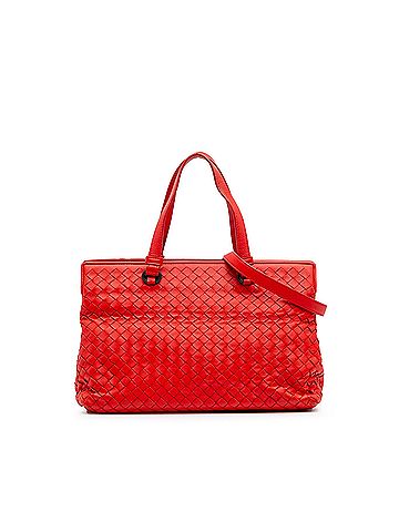 Bottega Veneta Nappa Intrecciato Satchel (view 1)