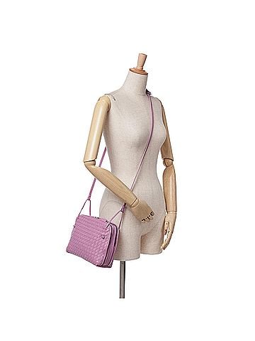 Bottega Veneta Medium Nappa Intrecciato Nodini Crossbody (view 2)