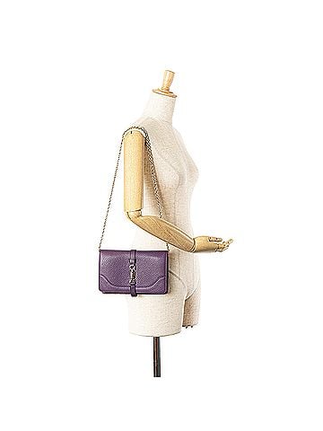 Gucci Pebbled Calfskin Piston Broadway Evening Bag (view 2)
