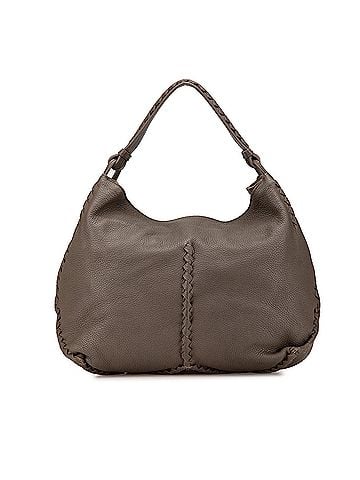 Bottega Veneta Large Washed Cervo Deerskin Hobo (view 1)