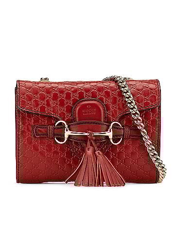 Gucci Mini Microguccissima Emily Crossbody (view 1)
