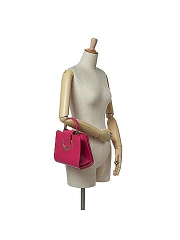 Salvatore Ferragamo Leather Thalia Top Handle Bag (view 2)