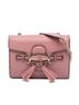 Gucci 100% Leather Pink Mini Microguccissima Emily Crossbody One size - photo 1