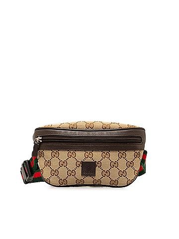 Gucci GG Canvas Web Childrens Belt Bag  (view 1)