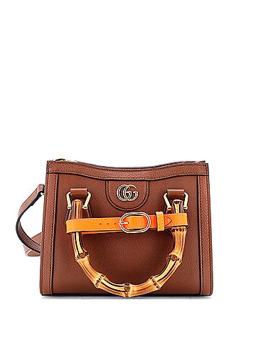 Gucci Diana NM Bamboo Handle Tote Leather Mini (view 1)