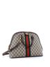 Gucci 100% Coatead Canvas Brown Ophidia Dome Top Handle Bag GG Coated Canvas Medium One size - photo 3