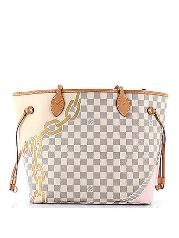 Louis Vuitton Neverfull NM Tote Limited Edition Nautical Damier MM (view 2)