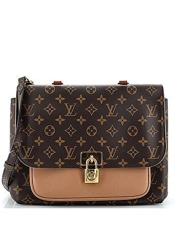 Louis Vuitton Marignan Handbag Monogram Canvas with Leather (view 1)