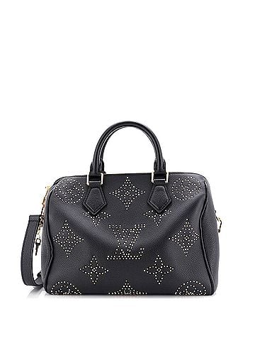 Louis Vuitton Speedy Bandouliere Bag Studded Monogram Giant Leather 25 (view 1)