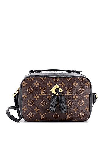 Louis Vuitton Saintonge Handbag Monogram Canvas with Leather (view 1)