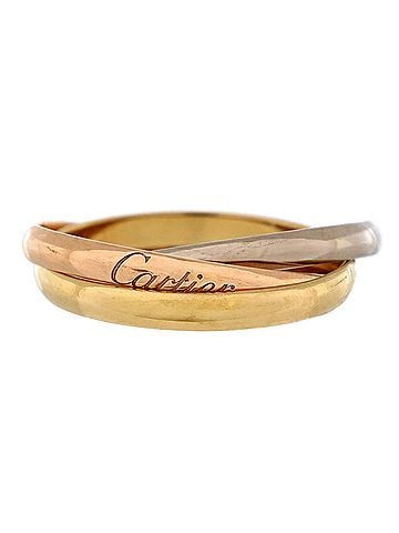 Cartier Trinity Ring 18K Tricolor Gold Small (view 1)