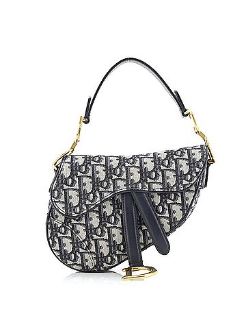 Christian Dior Saddle Handbag Oblique Canvas Mini (view 1)