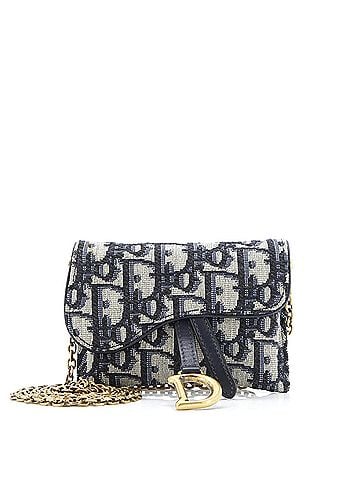 Christian Dior Saddle Nano Pouch Oblique Canvas (view 1)