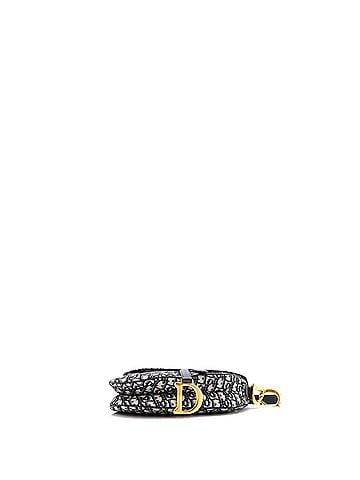 Christian Dior Saddle Handbag Oblique Canvas Medium (view 2)