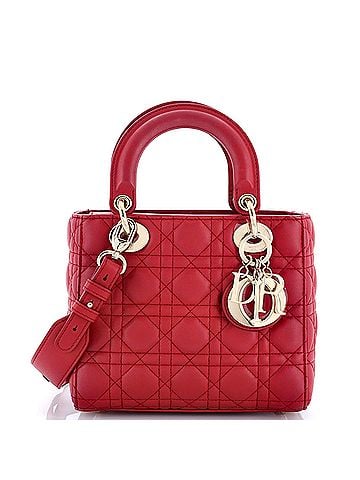 Christian Dior My ABCDior Lady Dior Bag Cannage Quilt Lambskin (view 1)