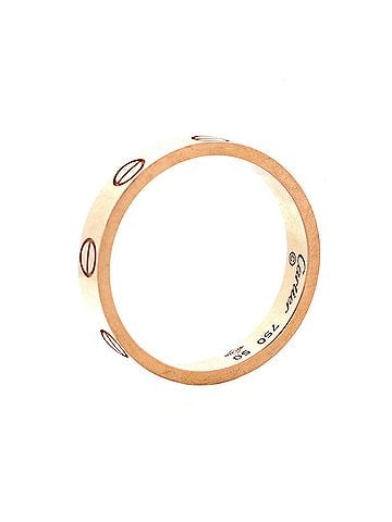 Cartier Love Wedding Band Ring 18K Rose Gold (view 2)