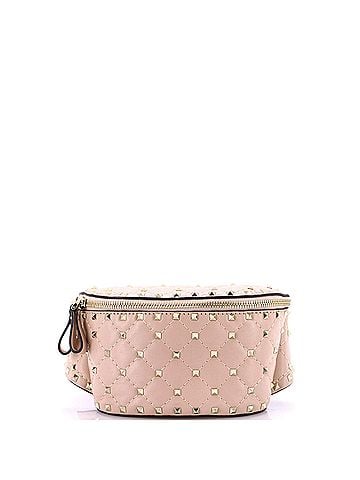 Valentino Garavani Rockstud Spike Belt Bag Quilted Leather Small (view 1)