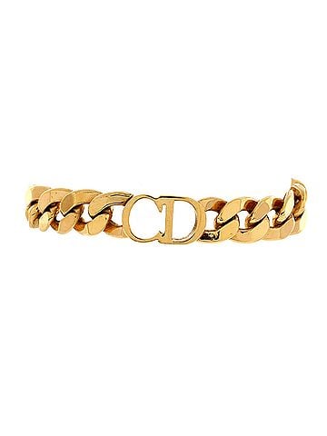 Christian Dior Danseuse Etoile CD Chain Bracelet Metal (view 1)