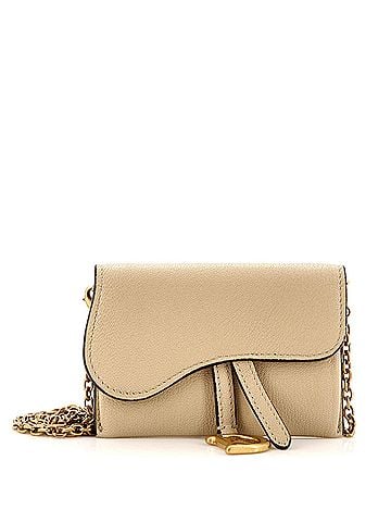 Christian Dior Saddle Nano Pouch Leather (view 1)