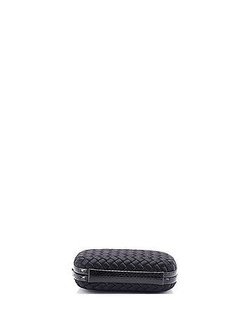 Bottega Veneta Box Knot Clutch Intrecciato Satin Small (view 2)