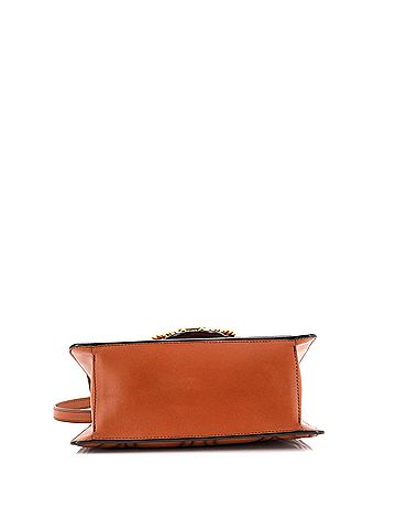 Salvatore Ferragamo Gancini Turnlock Flap Bag Gancini Quilted Leather Medium (view 2)