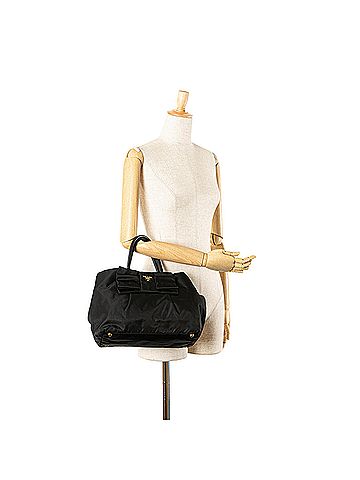 Prada Tessuto Fiocco Bow Handbag (view 2)
