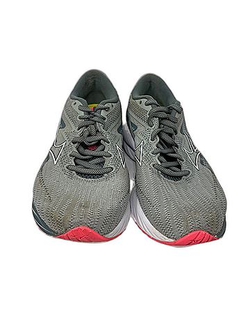 Mizuno Sneaker Women Wave Rider 27 J1GD230321 Gray Running Size 7 (view 2)