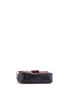 Gucci 100% Leather Black Red GG Marmont Flap Bag Diagonal Quilted Leather Small One size - photo 2