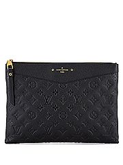 Louis Vuitton Leather Clutch