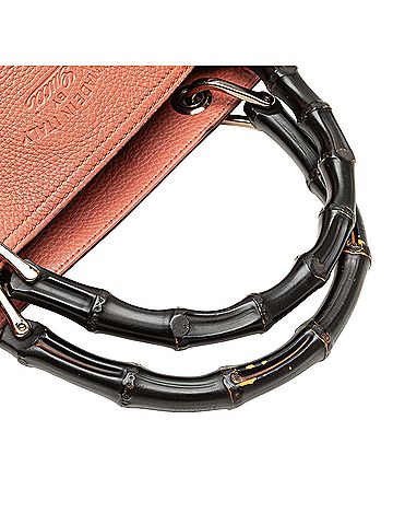 Gucci Leather Bamboo Satchel (view 2)