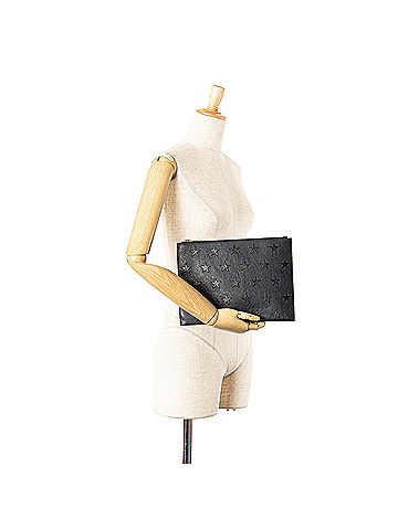 Saint Laurent Leather Star Clutch (view 2)