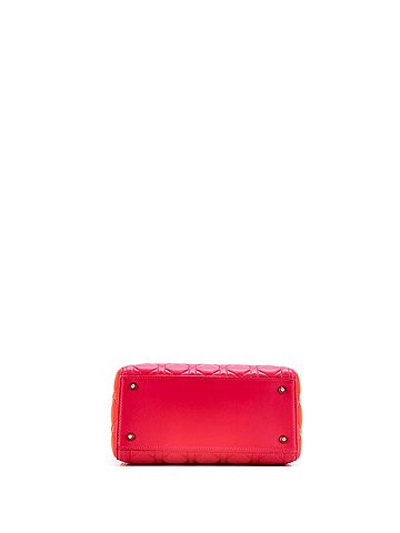Christian Dior Tricolor Lady Dior Bag Cannage Quilt Lambskin Medium (view 2)