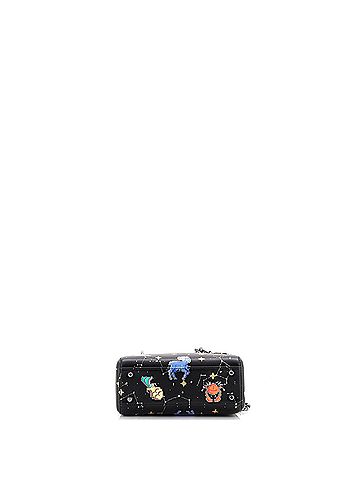 Christian Dior Lady Dior Bag Limited Edition Pixel Zodiac Printed Calfskin Mini (view 2)